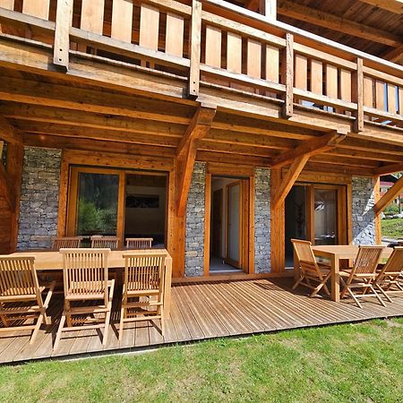 Demi-Chalet Vadel La Panthiaz 15 Pers 5 Chambres Abondance Eksteriør billede