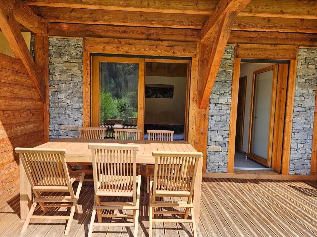 Demi-Chalet Vadel La Panthiaz 15 Pers 5 Chambres Abondance Eksteriør billede