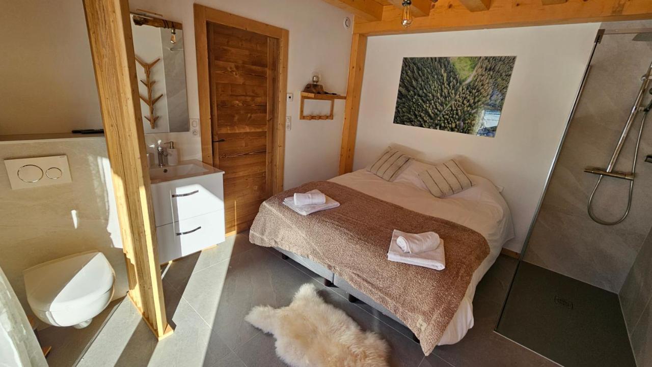 Demi-Chalet Vadel La Panthiaz 15 Pers 5 Chambres Abondance Eksteriør billede