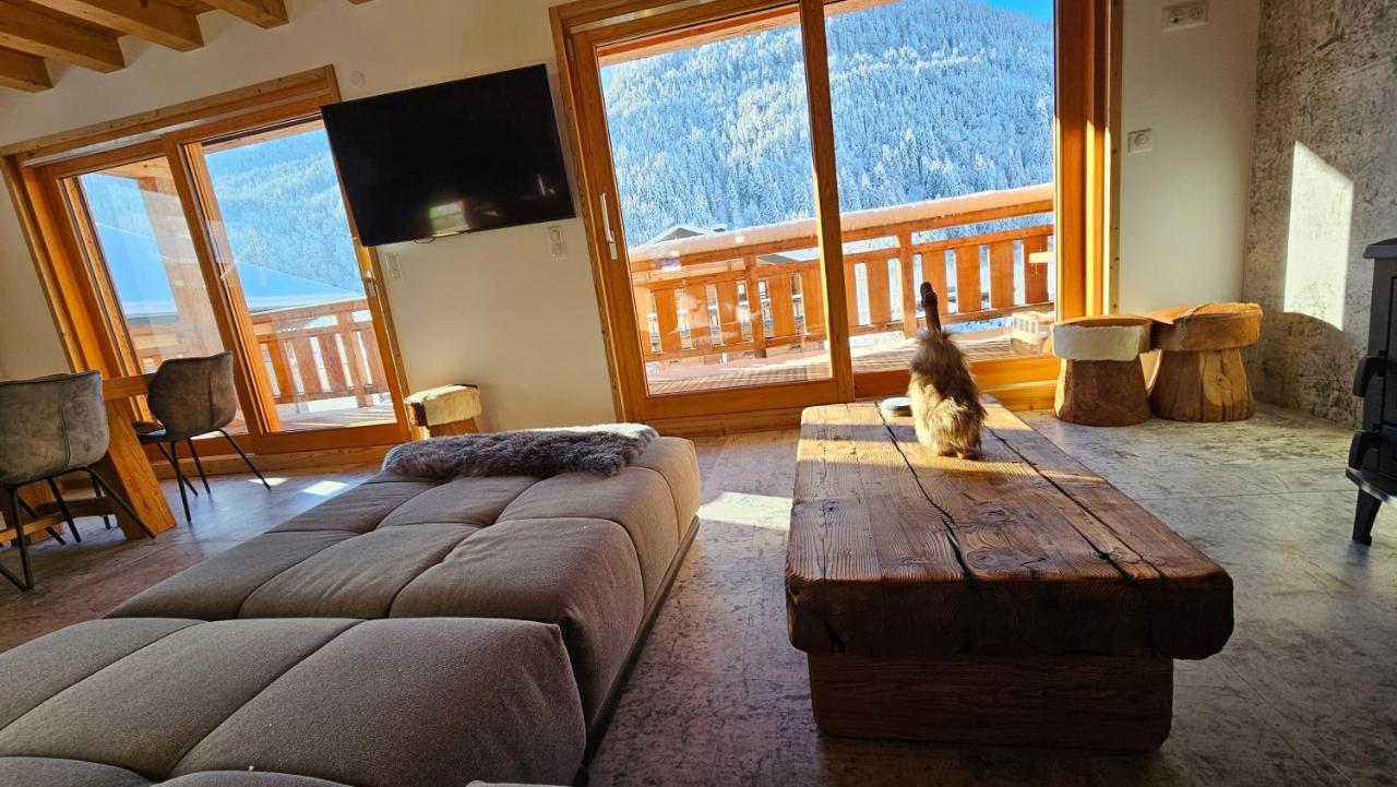 Demi-Chalet Vadel La Panthiaz 15 Pers 5 Chambres Abondance Eksteriør billede